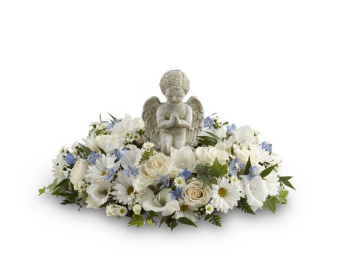 The FTD The Little Angel(tm) Ring of Flowers